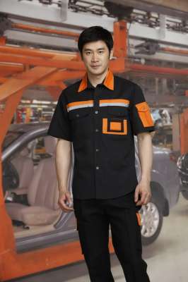 工服定制 耐磨工作服夏装男士