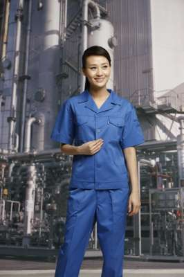 工服定制 耐磨工作服夏装女士