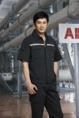 工服定制 耐磨工作服夏装男士